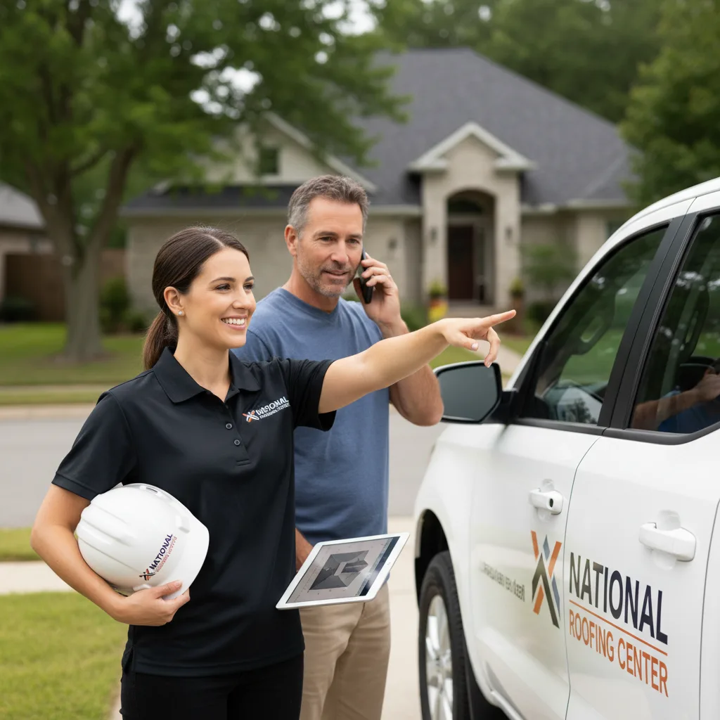 National Roofing Center customer support in Hartfield